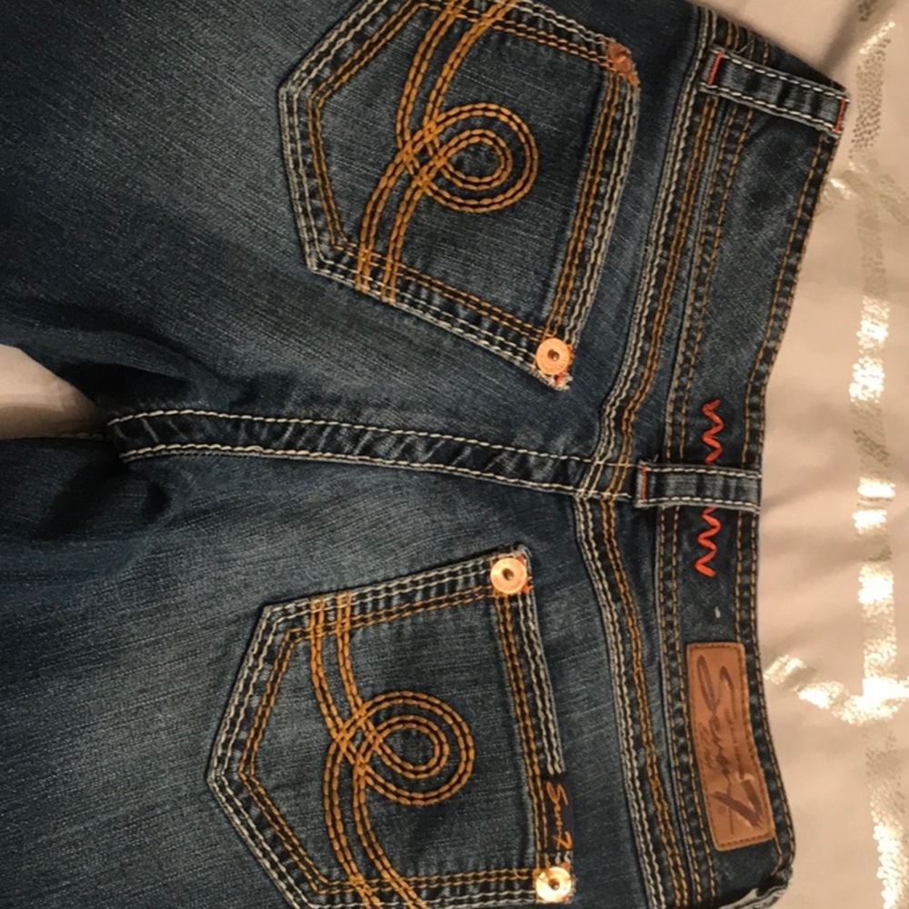Boot cut hardly ever worn boot cut Seven 7 jeans
